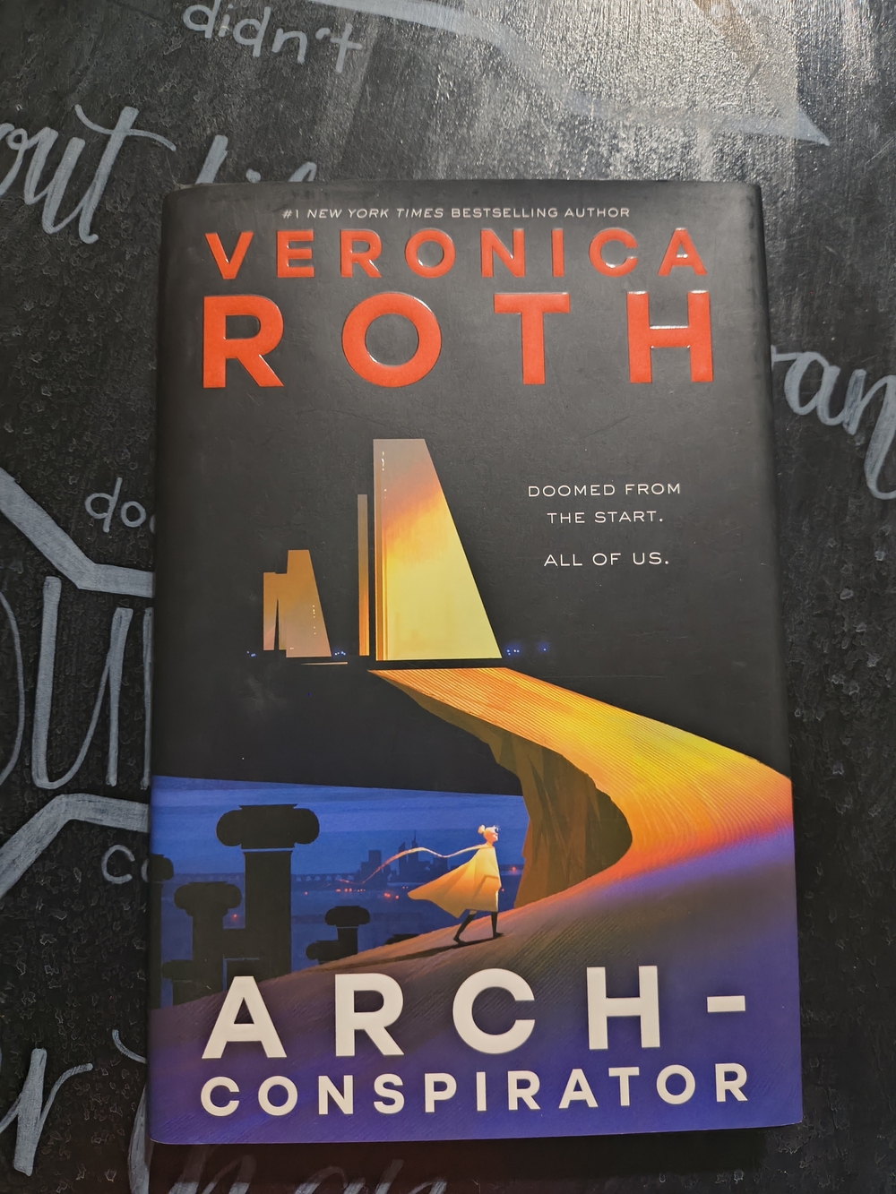 Arch-Conspirator Hardcover Book - Black & Orange Cover